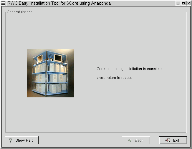 [Congratulation Window]