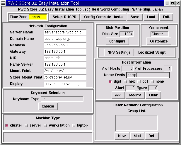 [Easy Installation Tool Main Window]
