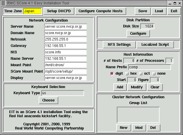 [Easy Installation Tool Main Window]