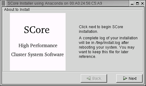 [Begin Installation]