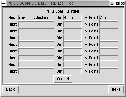 [NFS Configuration]